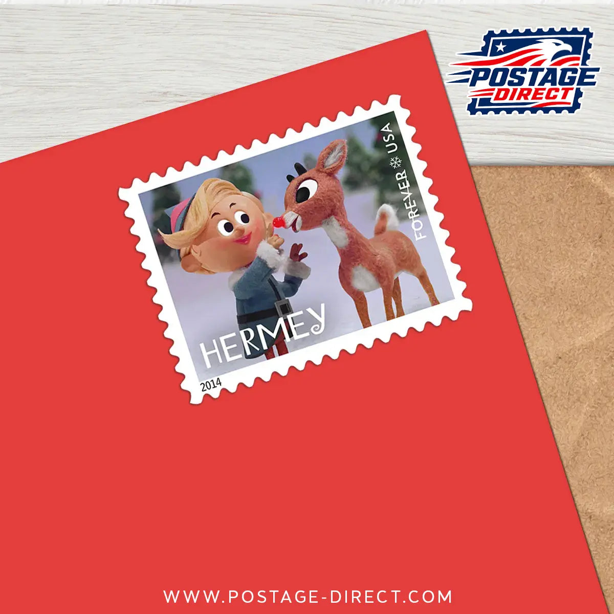 Rudolph the Red-Nosed Reindeer Stamps