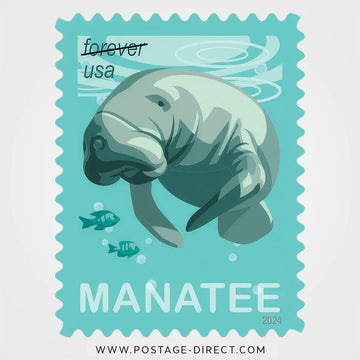 Save Manatees Stamps