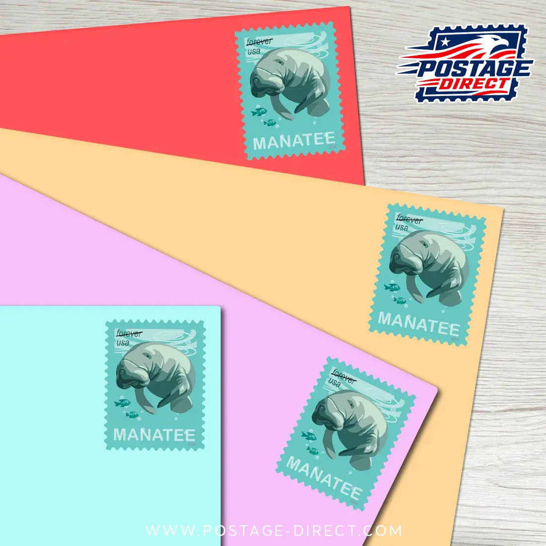Save Manatees Stamps