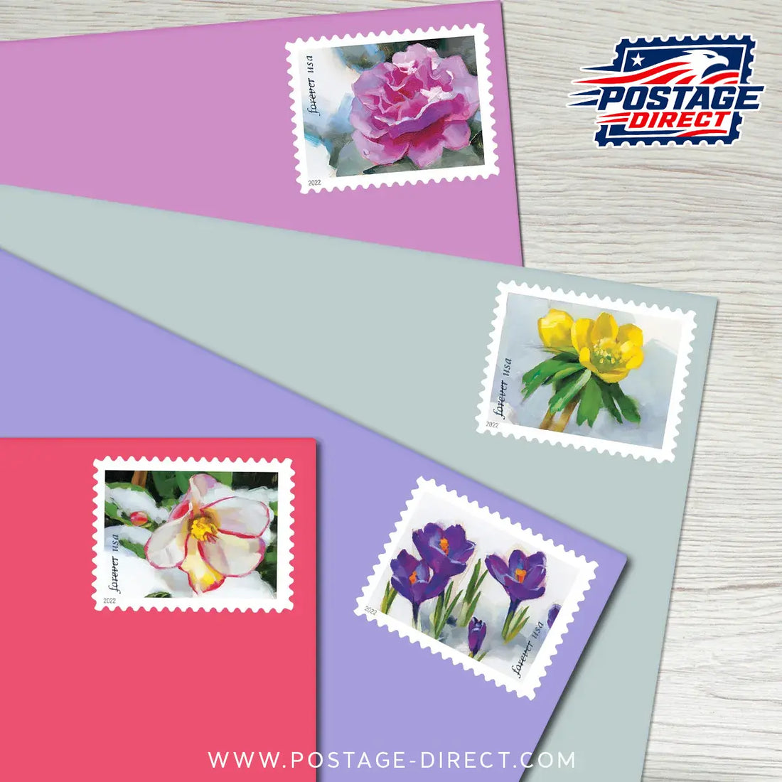 Snowy Beauty Stamps