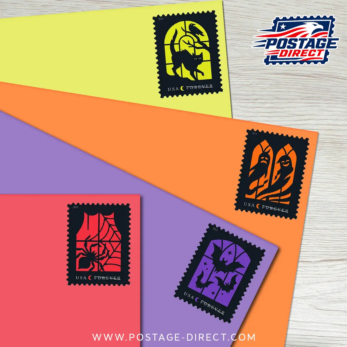 Spooky Silhouettes Stamps