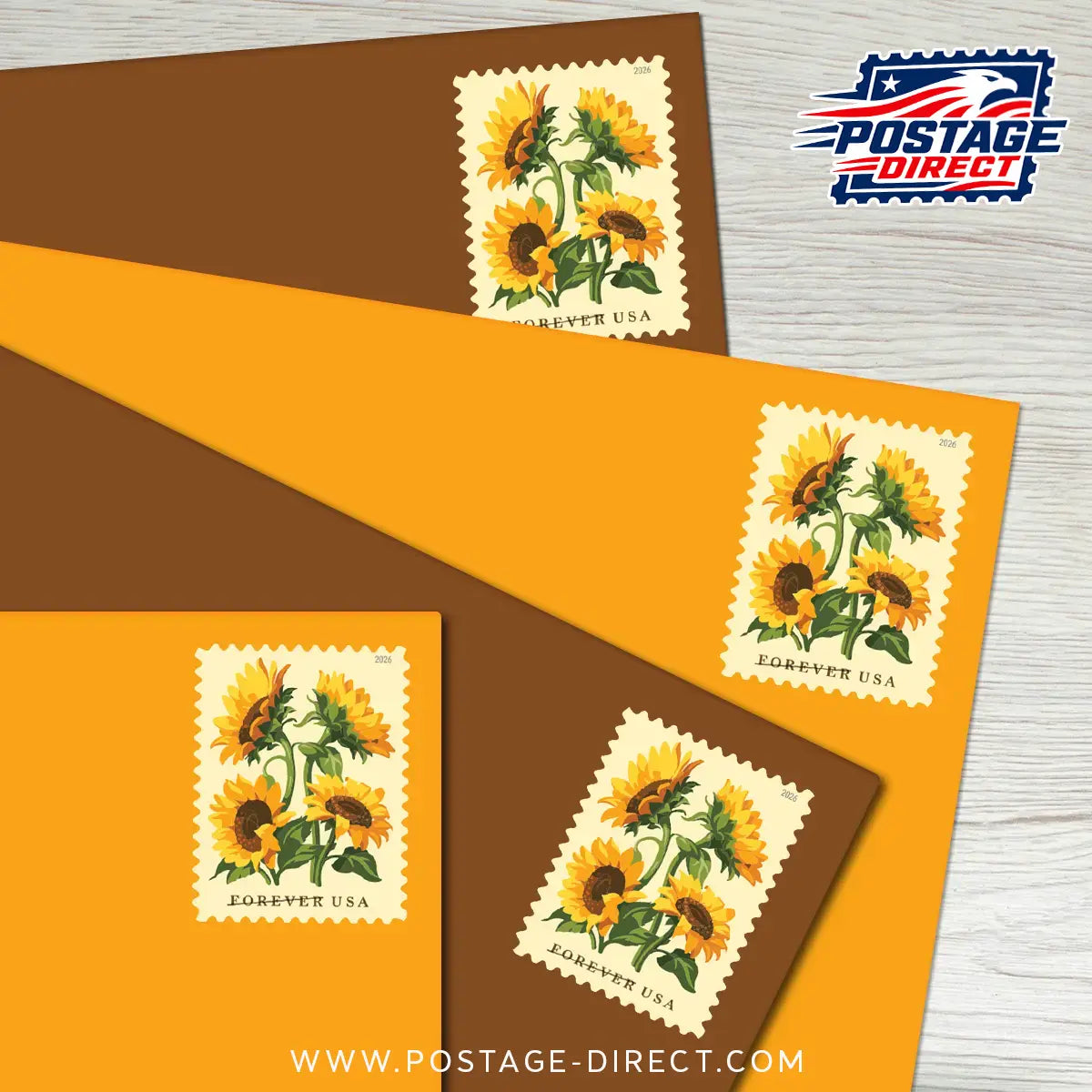 Sunflowers Stamps