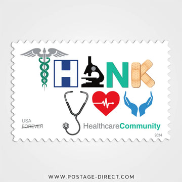 Thank You, Healthcare Community Stamps