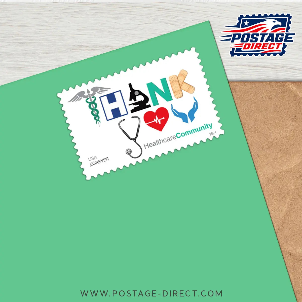 Thank You, Healthcare Community Stamps