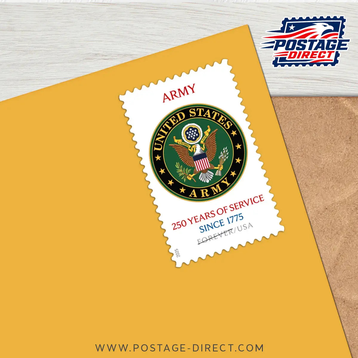U.S. Army 250th Stamps