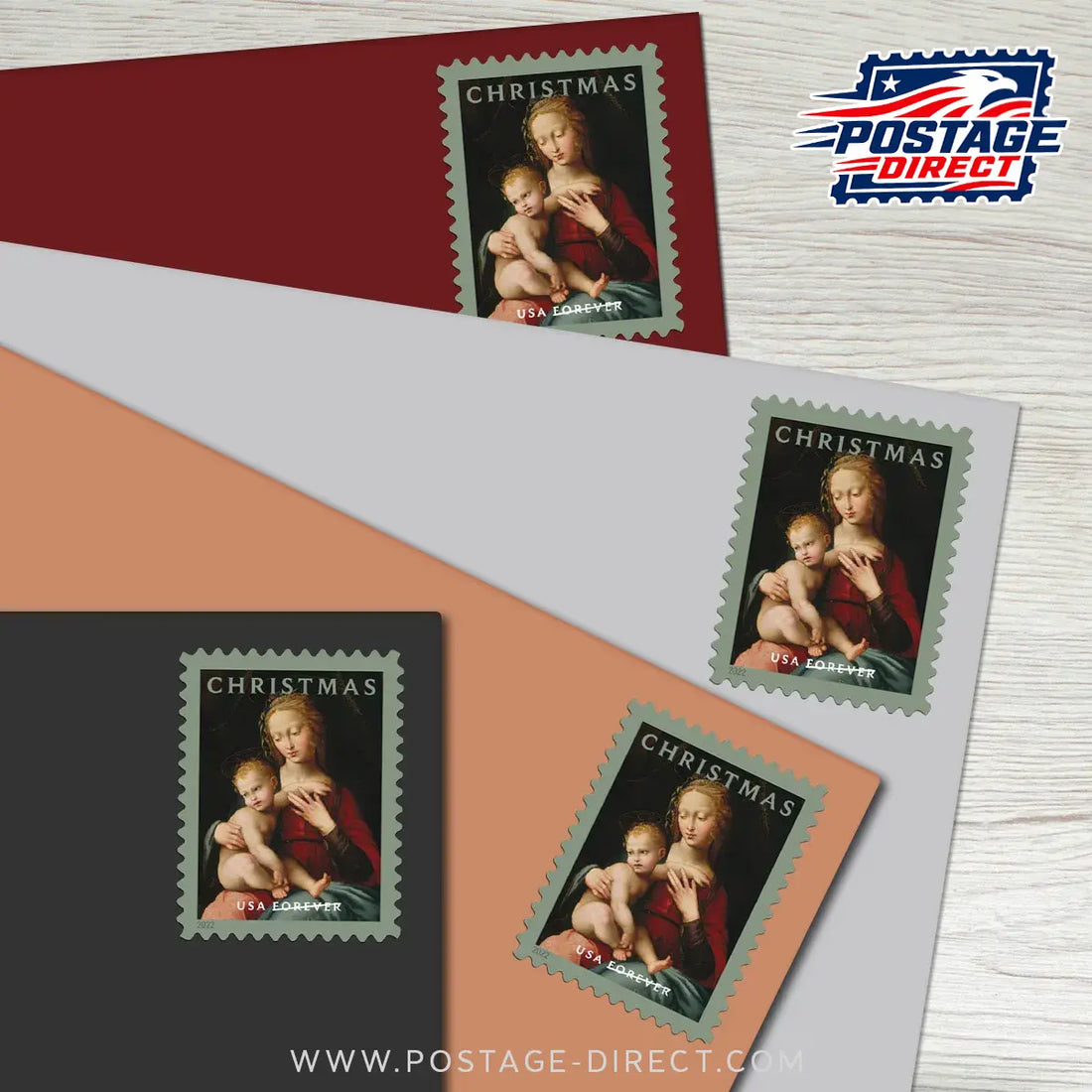 Virgin and Child Stamps