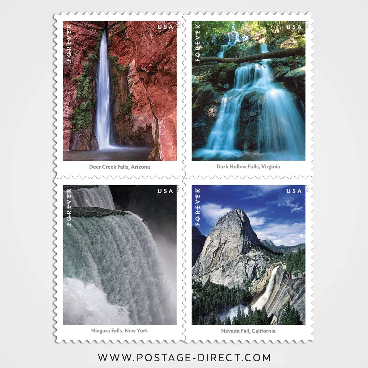 Waterfalls Stamps