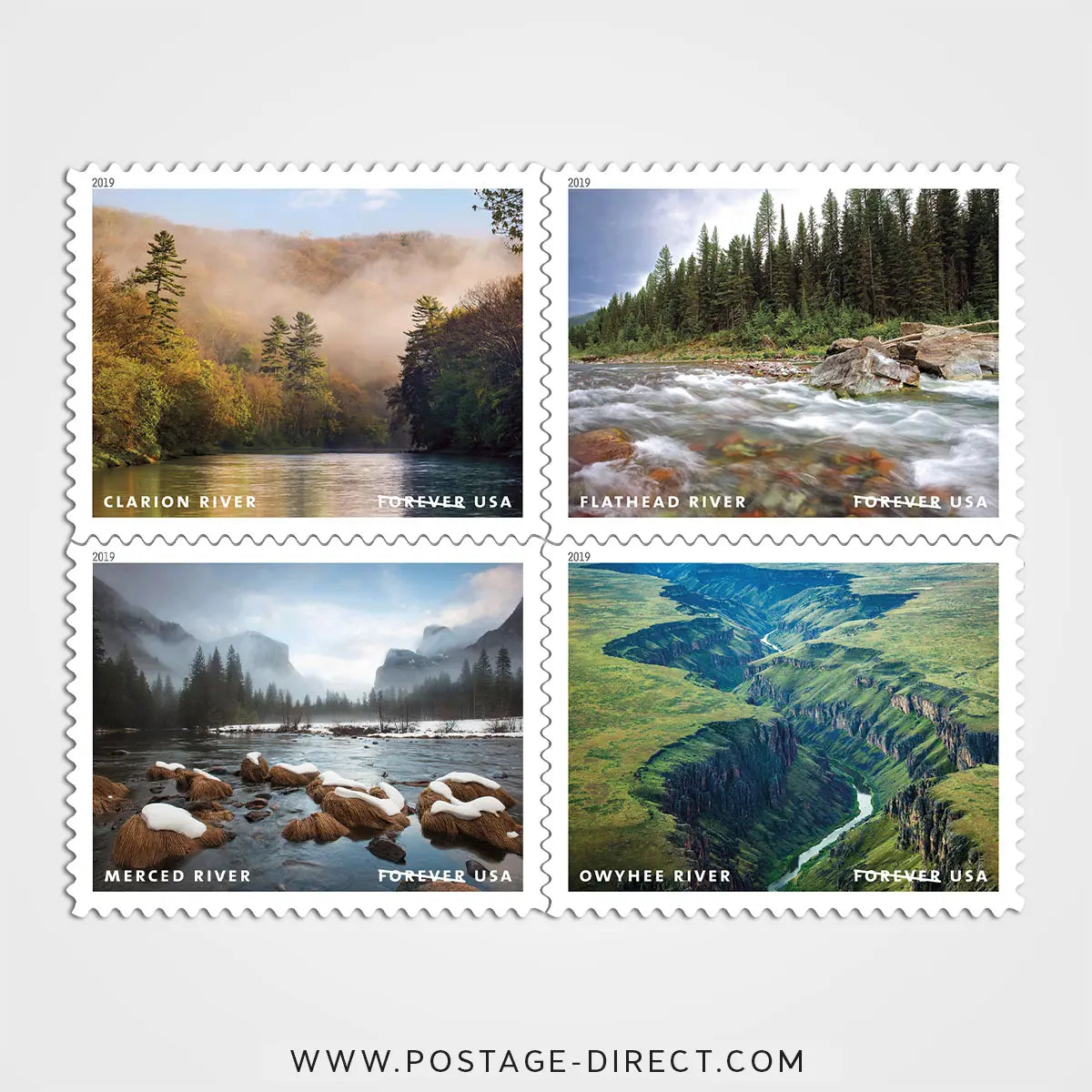 Wild and Scenic Rivers Stamps