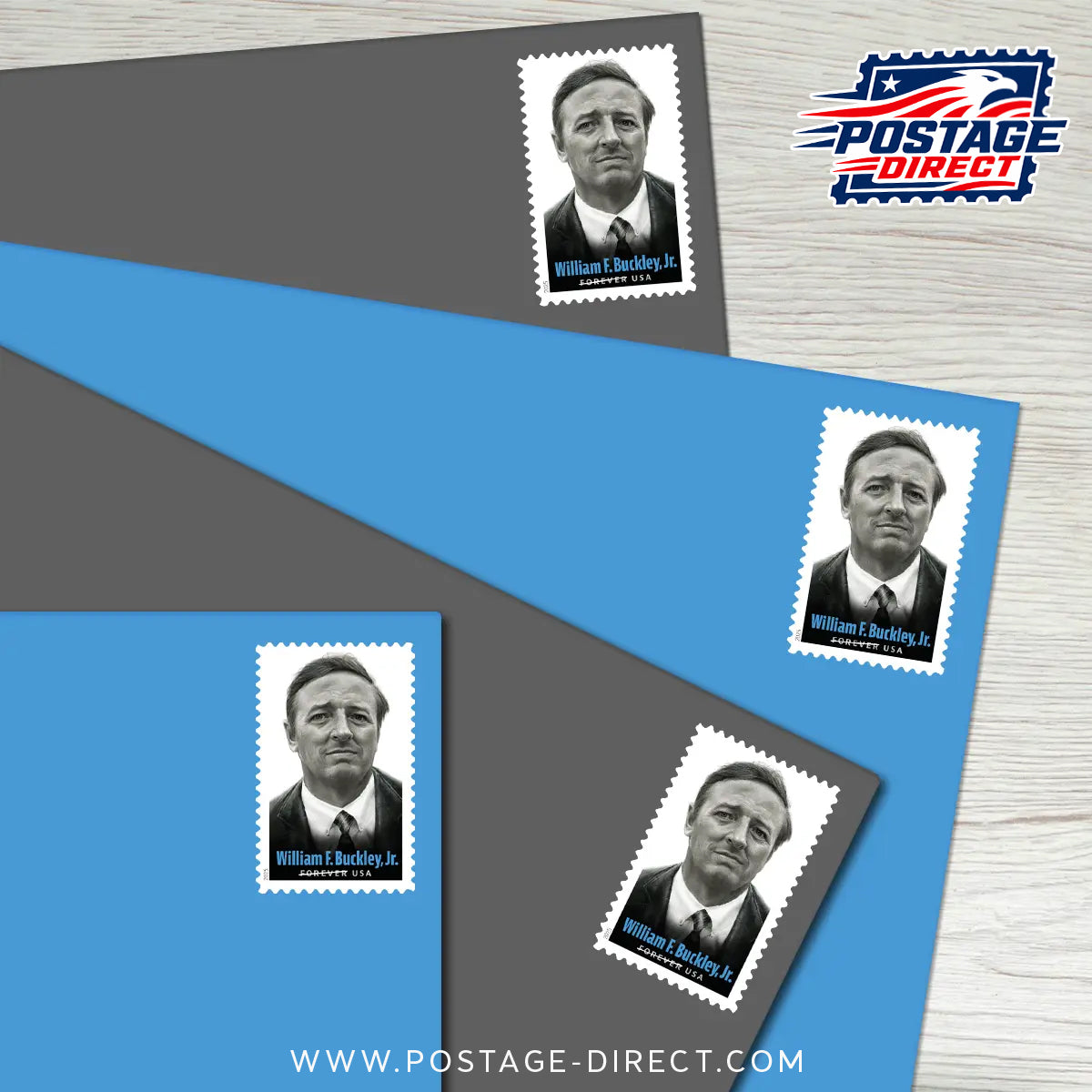 William F. Buckley, Jr. Stamps