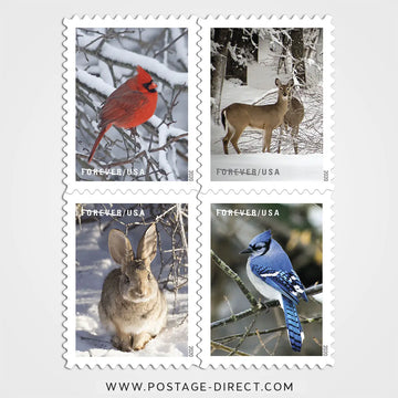 Winter Scenes Stamps