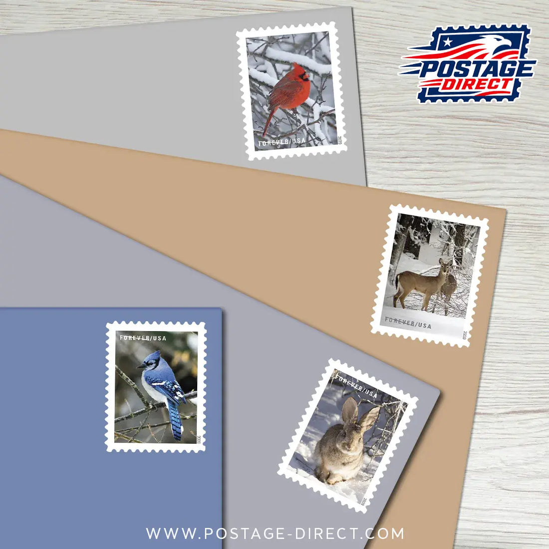 Winter Scenes Stamps