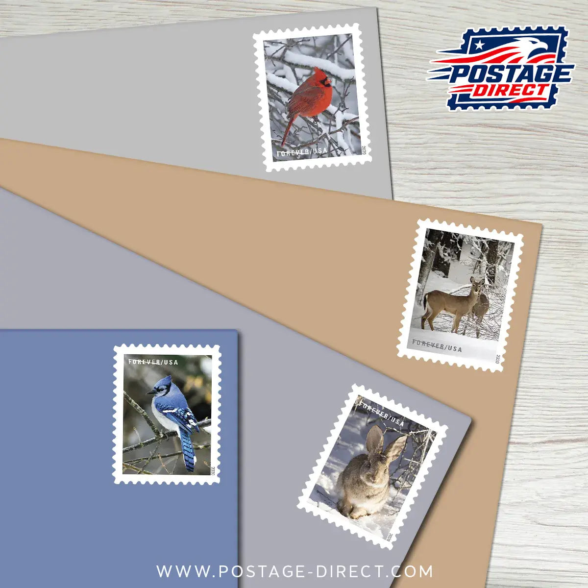 Winter Scenes Stamps