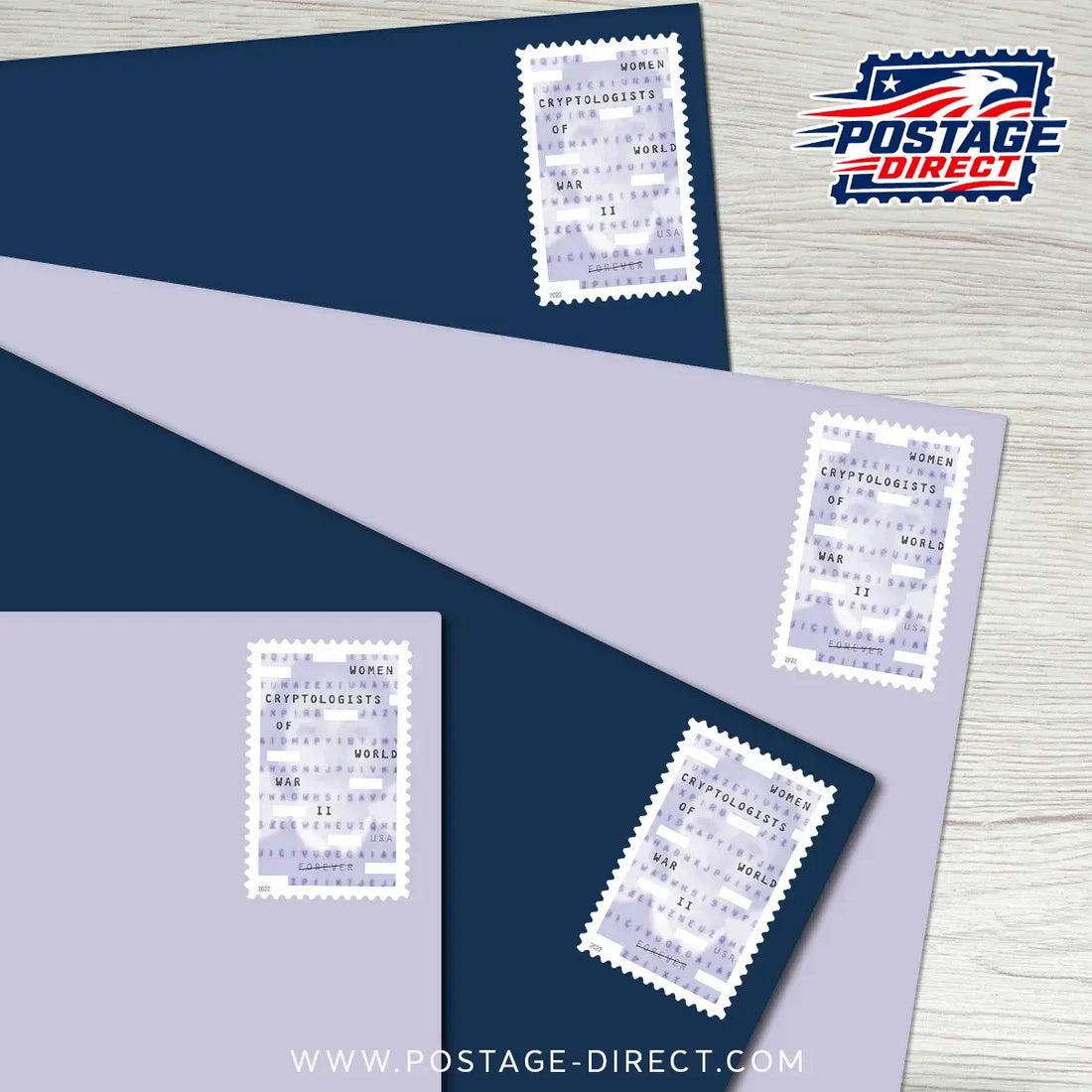 Women Cryptologists of World War II Stamps