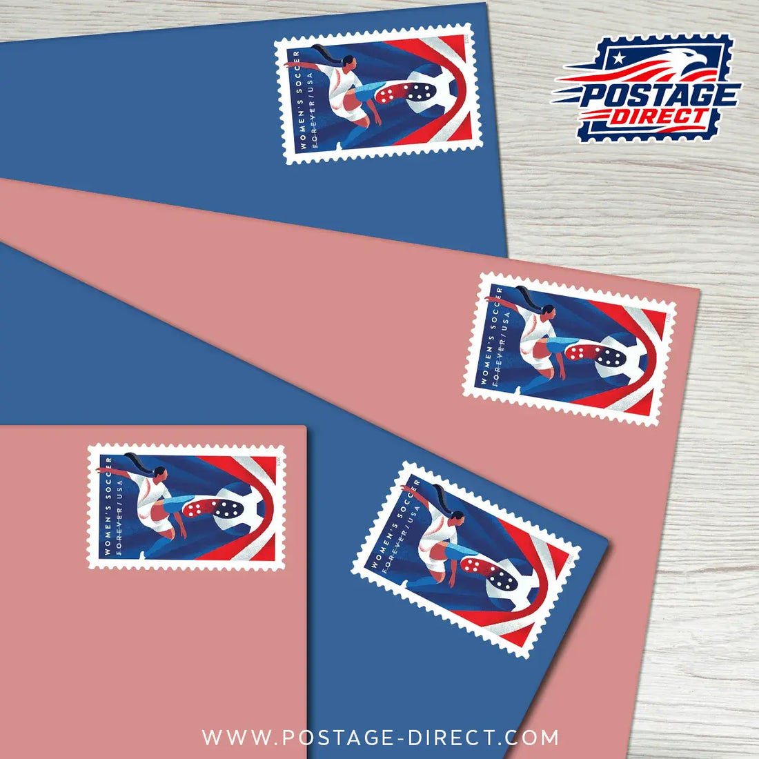 Women’s Soccer Stamps